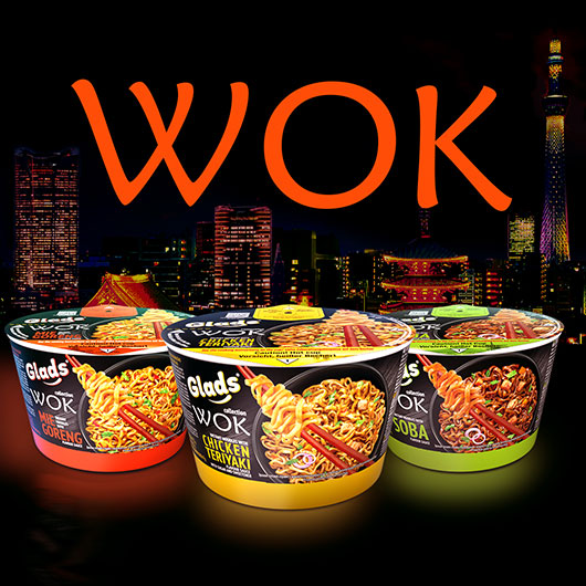 Meet exotic impressions from Glads WOK novelty!