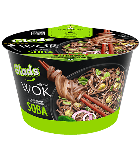 Glads WOK z sosem o smaku «Soba»