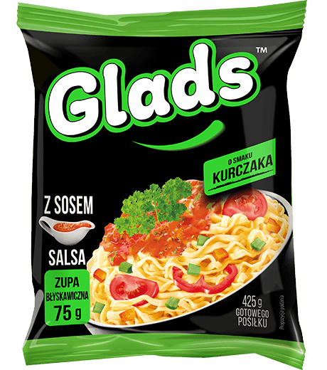 Zupa błyskawiczna o smaku kurczaka z sosem «Salsa» Zupa błyskawiczna o smaku kurczaka z sosem «Salsa»